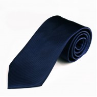 Corbata 100% microfibra jacquard azul ma